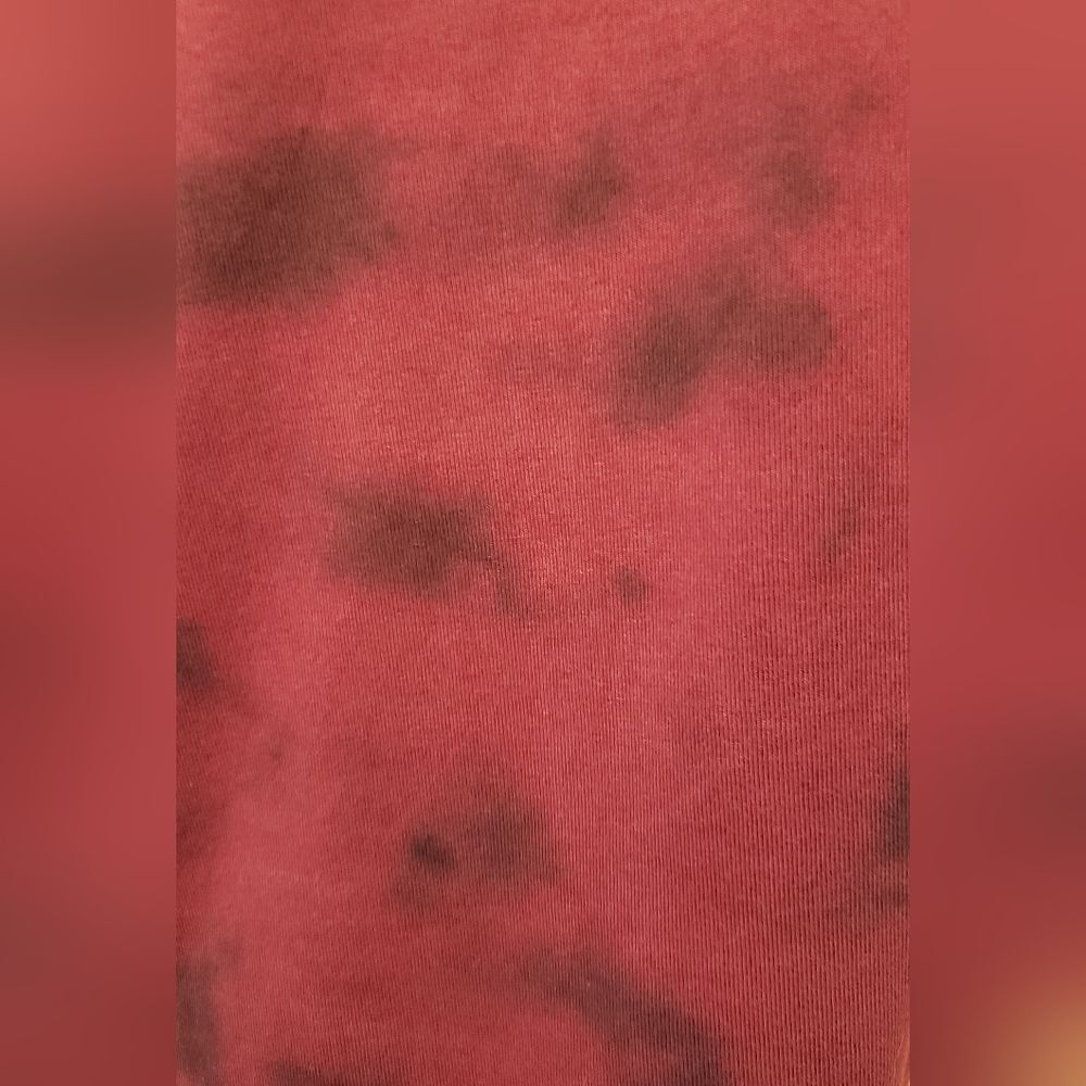 PINK Victoria’s Secret Large Maroon Tie Dye High Rise Cotton Yoga  Logo Leggings - Picture 10 of 11